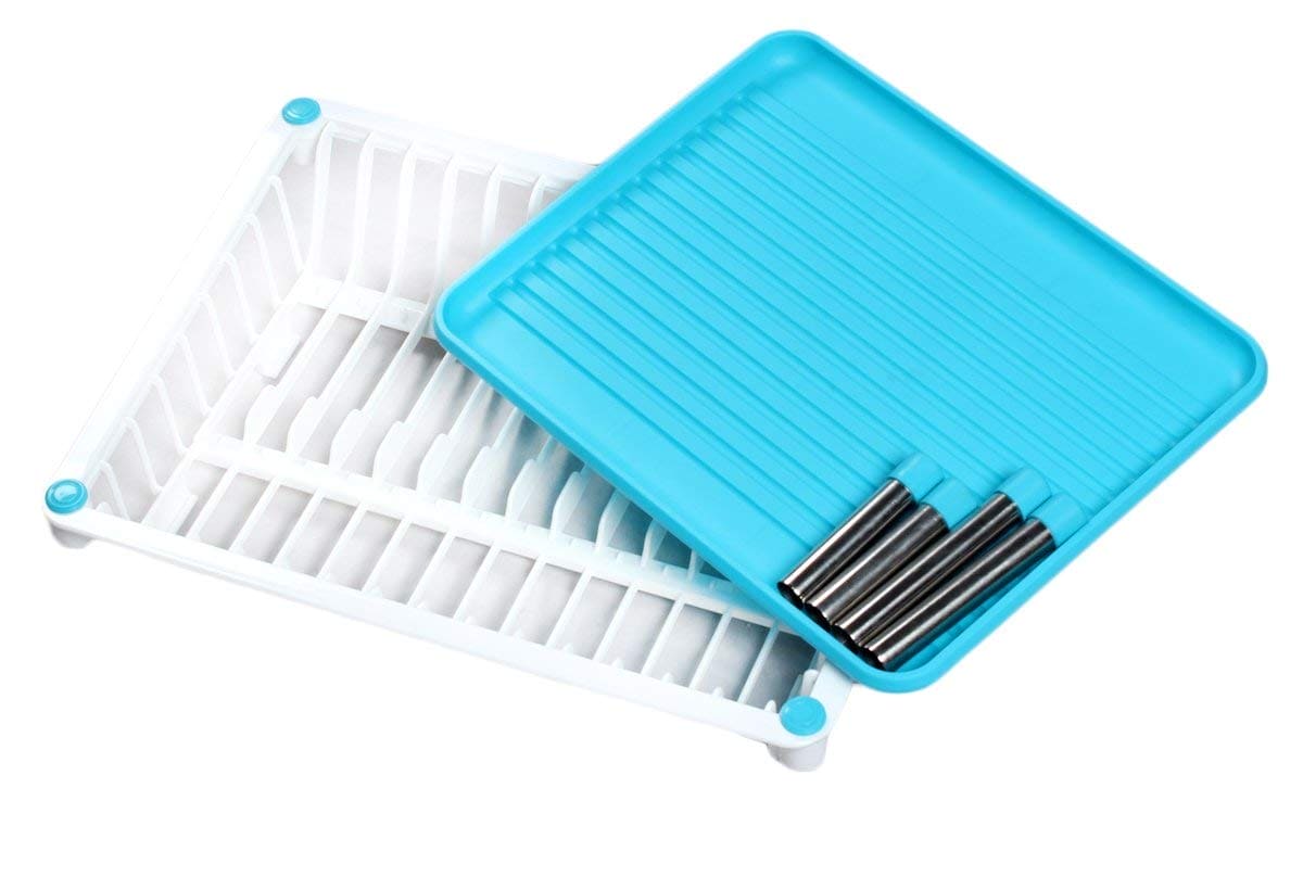 White Cloud Dish Drainer Rack, 3 In 1 Kitchen Sink Drying Rack, Washing Holder Basket Organizer With Tray, Multifunction Dish Rack, New Utensils Cutlery Organizer White Cloud Dish Drainer Rack, 3 In 1 Kitchen Sink Drying Rack, Washing Holder Basket Organizer With Tray, Multifunction Dish Rack, New Utensils Cutlery Organizer